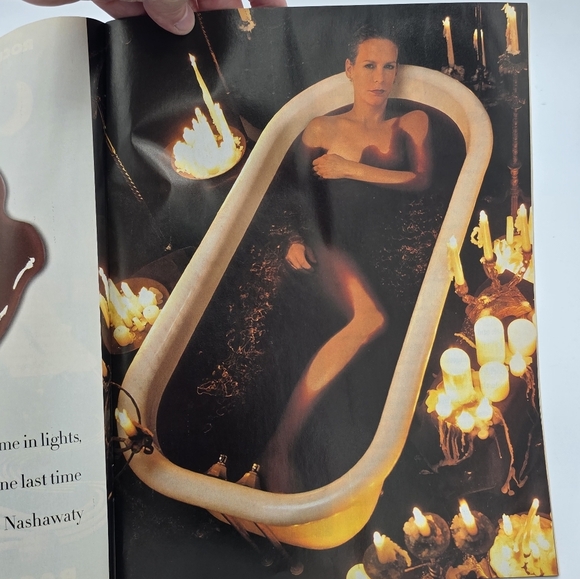 Vintage 1998 Entertainment Weekly Scream Queens Jamie Lee Curtis Halloween - Picture 7 of 8